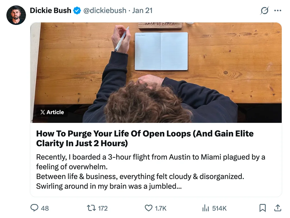 Example X article