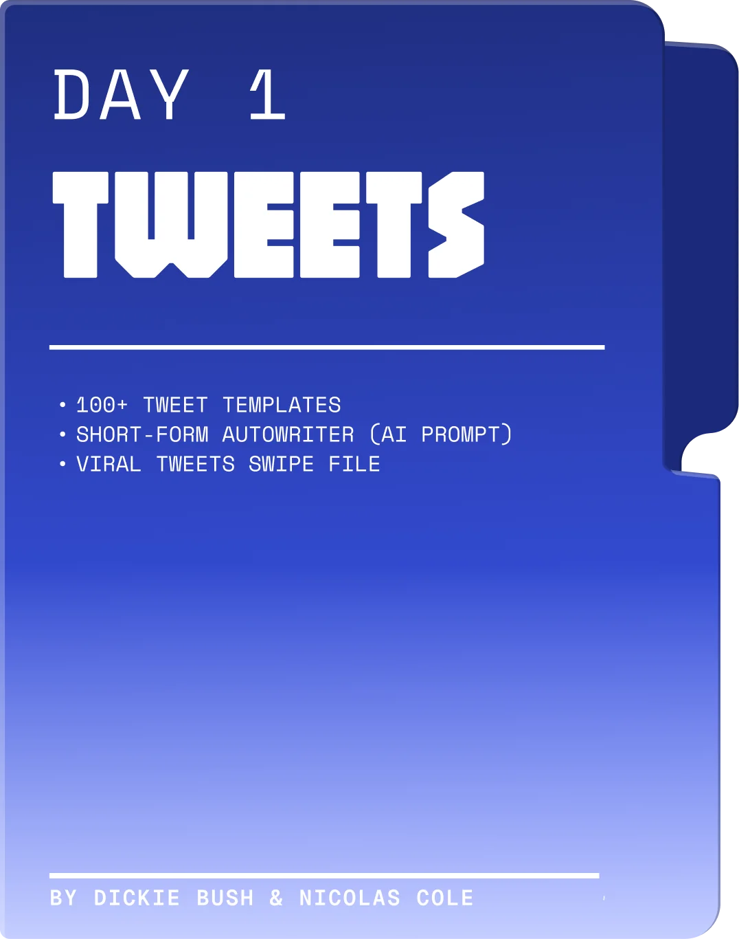 Day 1 — Tweets Assets